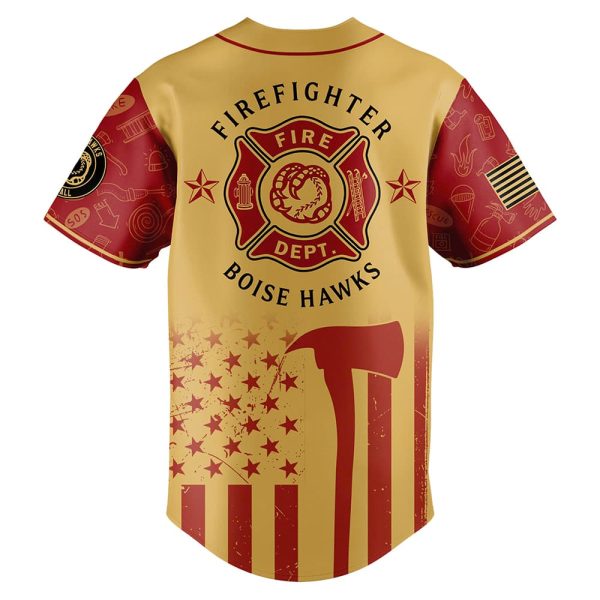 Boise Hawks Firefighter Appreciation Jersey 2025 3