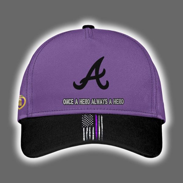 Braves 2025 National Purple Heart Day Jersey 2
