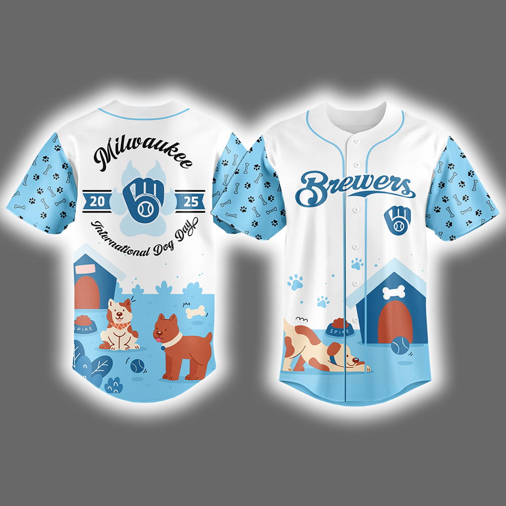 Brewers International Dog Day Jersey 2025 Brewers International Dog Day Jersey 2025