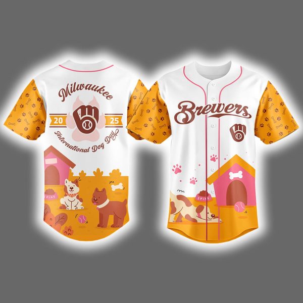 Brewers International Dog Day Jersey 2025 2