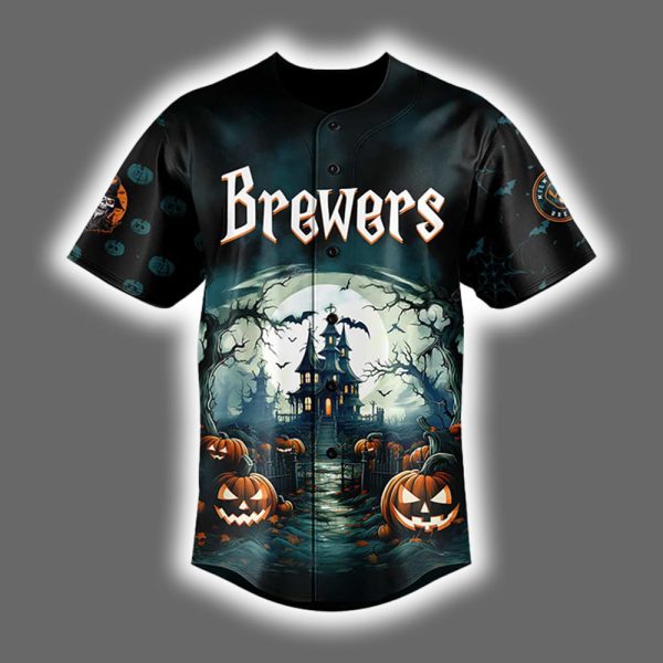 Brewers x Happy Halloween 2025 Jersey 2