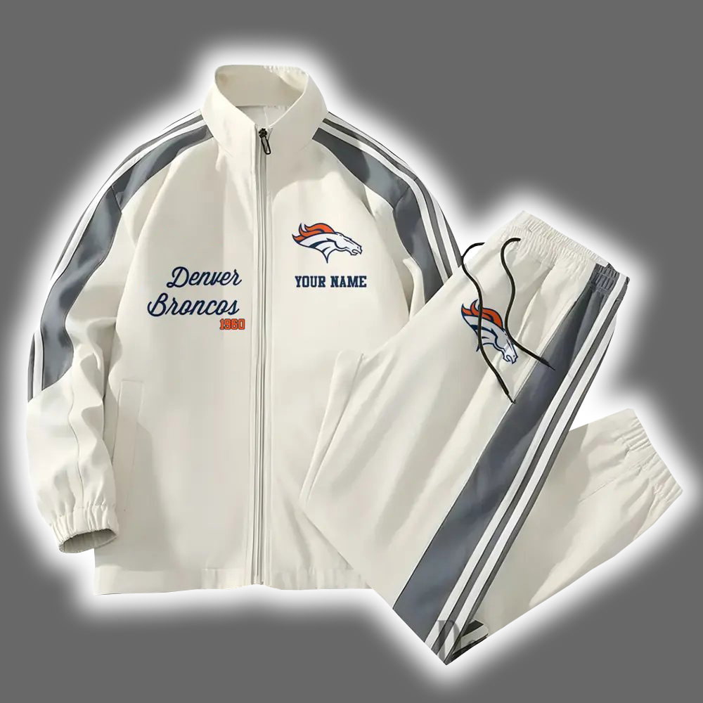 Broncos Football Versatile Personalized Sport Set Jacket And Pants Broncos Football Versatile Personalized Sport Set Jacket And Pants
