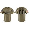 Canaries Military Appreciation Night 2025 Baseball Jersey
