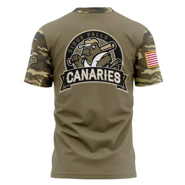 Canaries Military Appreciation Night 2025 Shirt 3