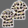 Cat and Taco Colorful Tropical Summer Hawaiian Shirt