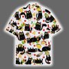 Cat and Taco Colorful Tropical Summer Hawaiian Shirt 3