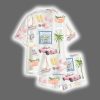 Charleston Bachelorette South Carolina Girls Trip Travel Satin Pajama Set 2