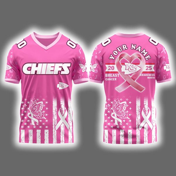 Chiefs x Breast Cancer Awareness Month 2025 Jersey
