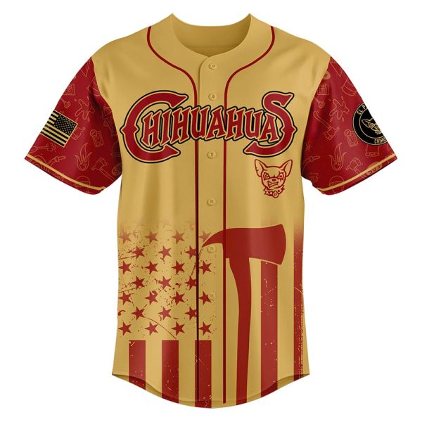Chihuahuas Firefighter Appreciation 2025 Jersey 2