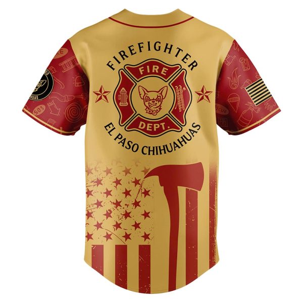 Chihuahuas Firefighter Appreciation 2025 Jersey 3