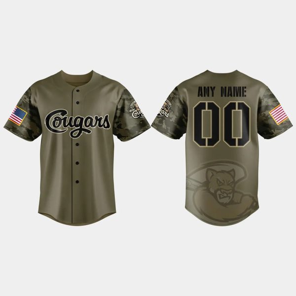 Cougars Military Appreciation Night 2025 Jersey