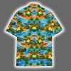 Crocodile Alligator Tropical Vacation Hawaiian Shirt 3