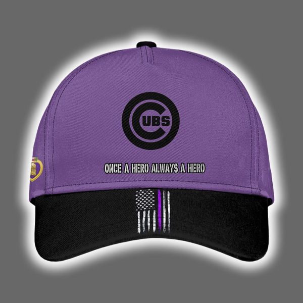 Cubs 2025 National Purple Heart Day Jersey 2