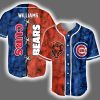 Customized Cubs x Bears Baseball Jersey