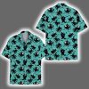 Cute Black Cat Summer Aloha Hawaiian Shirt
