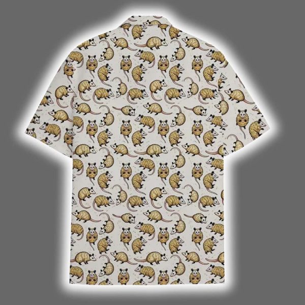 Cute Opossum Summer Tropical Hawaiian Shirt 3
