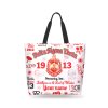 Delta Sigma Theta 1913 Ladder Type Portable Shopping Bag 3