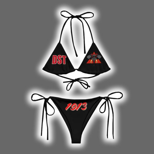 Delta Sigma Theta 1913 Triangle Bikini Swimsuit