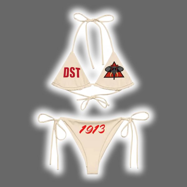 Delta Sigma Theta 1913 Triangle Bikini Swimsuit 2