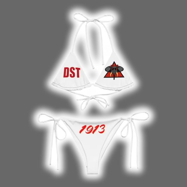 Delta Sigma Theta 1913 Triangle Bikini Swimsuit 3