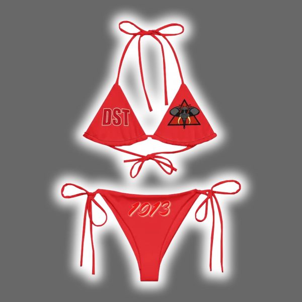 Delta Sigma Theta 1913 Triangle Bikini Swimsuit 4