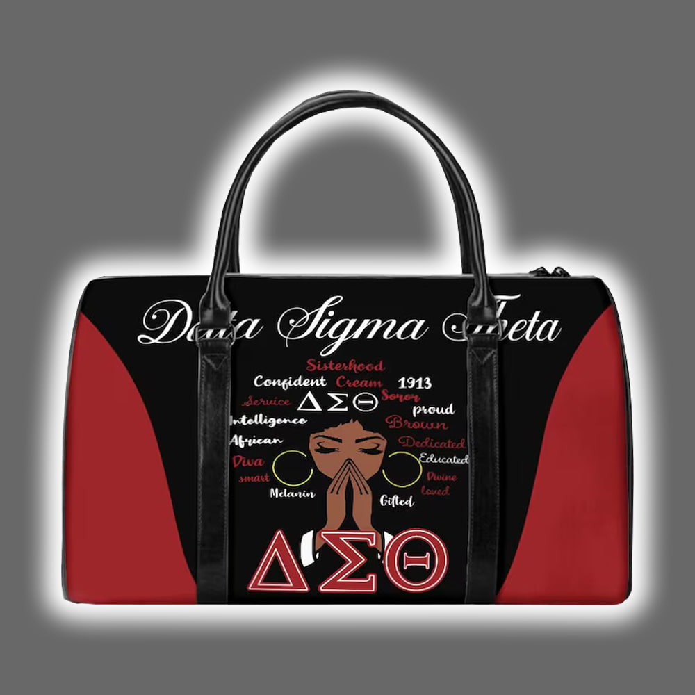 Delta Sigma Theta Sisterhood 1913 Travel Bag Delta Sigma Theta Sisterhood 1913 Travel Bag