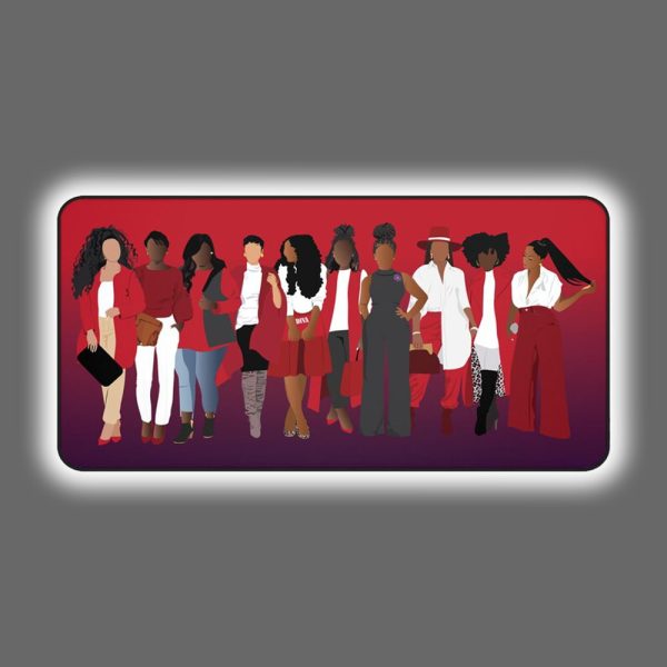 Delta Sigma Theta Sisterhood Desk Mat