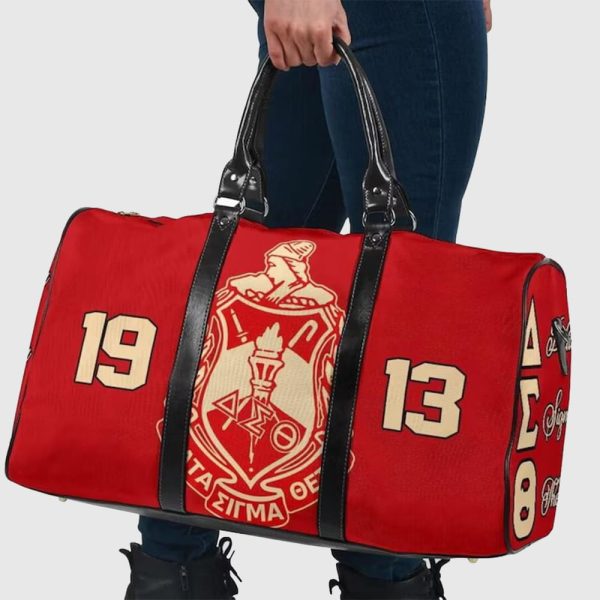Delta Sigma Theta Sorority Travel Bag Since 1913