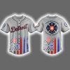 Detroit First Responder Fridays 2025 Baseball Jersey 2