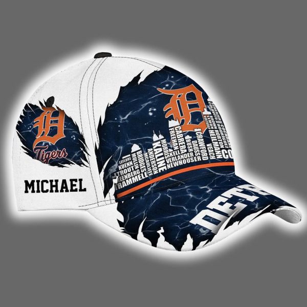 Detroit Legend Skyline Customized Classic Cap 3