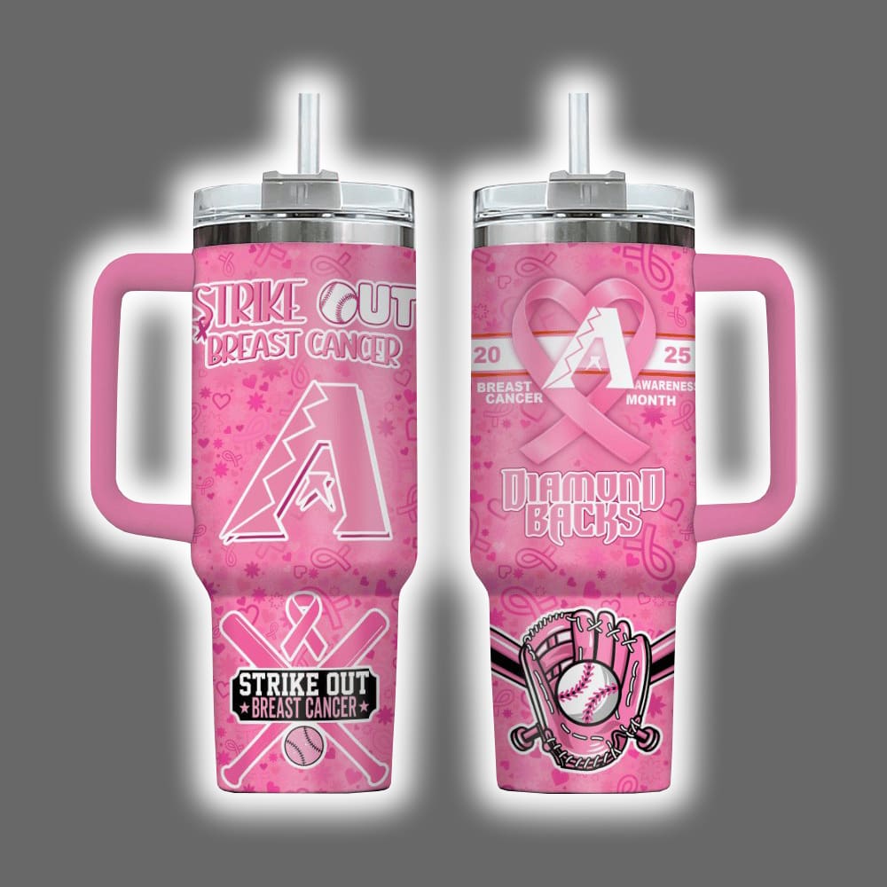 Diamondbacks 2025 Breast Cancer Awareness Month Tumbler Diamondbacks 2025 Breast Cancer Awareness Month Tumbler