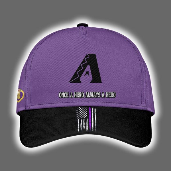 Diamondbacks 2025 National Purple Heart Day Jersey 2