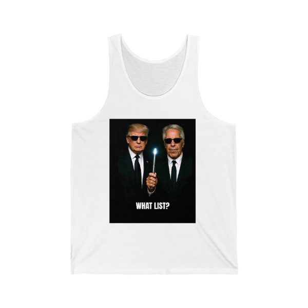Donald Trump And Jeffrey Epstein What List Shirt 4