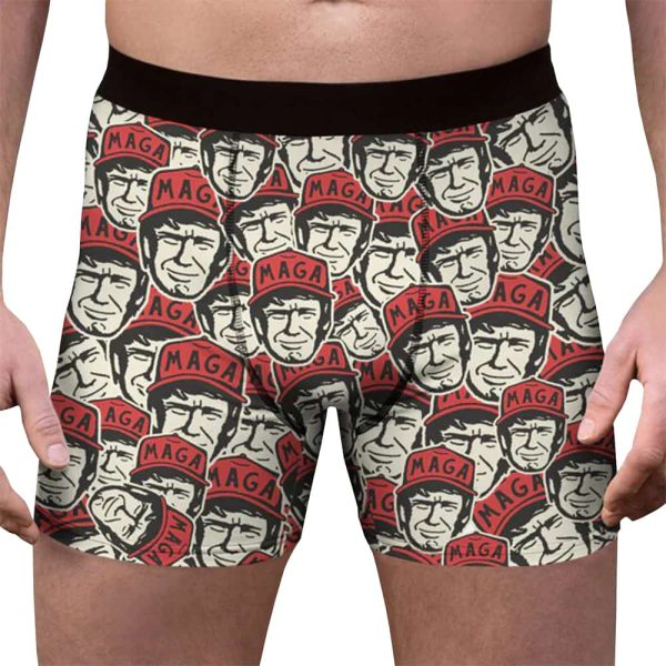 Donald Trump MAGA Mens Boxer Briefs 2