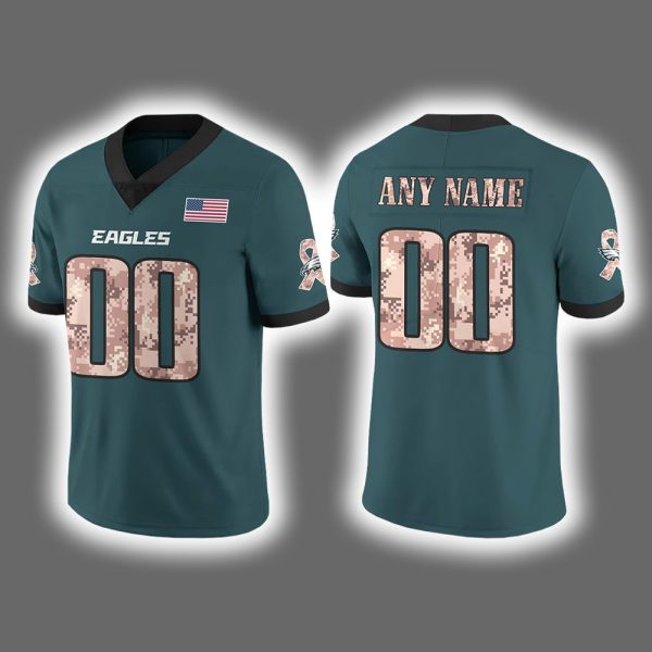 Eagles x Military Day 2025 Football Jersey 3