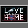 Eagles x Phillies Love Makes This House A Home Doormat