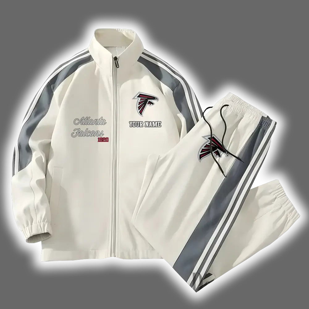 Falcons Football Versatile Personalized Sport Set Jacket And Pants Falcons Football Versatile Personalized Sport Set Jacket And Pants