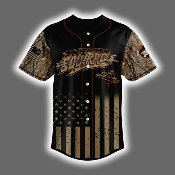 Flying Squirrels x Hunting Baseball Jersey 2025 2