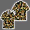 Funny Bigfoot Pineapple Hawaiian Shirt