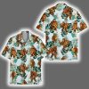 Funny Bigfoot Pizza Hawaiian Shirt