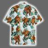 Funny Bigfoot Pizza Hawaiian Shirt 3