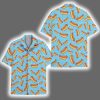 Funny Hot Dog Food Summer Beach Hawaiian Shirt