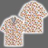 Funny Junk Food Pizza Donut Ice Cream Summer Hawaiian Shirt