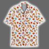 Funny Junk Food Pizza Donut Ice Cream Summer Hawaiian Shirt 2