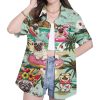 Funny Summer Beach Pug Hawaiian Shirt