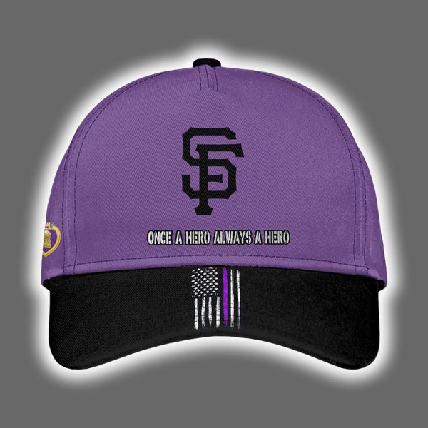 Giants 2025 National Purple Heart Day Jersey 2