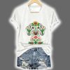God Bless Texas Pet Relief Print T Shirt 4