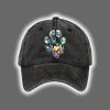 God Bless Texas Strong Save The Animals Print Hat