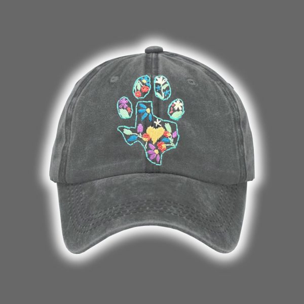 God Bless Texas Strong Save The Animals Print Hat 2