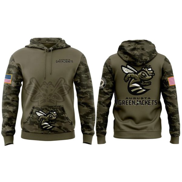 GreenJackets Military Appreciation 2025 Hoodie